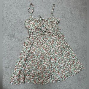 All in Favor Floral Mini Sundress